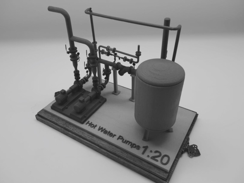 Макет изготовлен с помощью 3D печати
